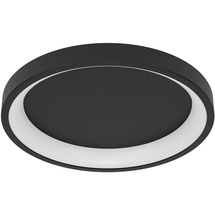 Sleek Modern Black Round Ceiling Light for Stylish Indoor Spaces
