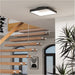 Stylish Modern Black Square Ceiling Light for Indoor Spaces