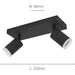 Sleek Black Bar Ceiling Spotlight for Indoor Spaces Modern Design & Elegant Illumination
