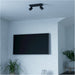 Sleek Black Bar Ceiling Spotlight for Indoor Spaces Modern Design & Elegant Illumination