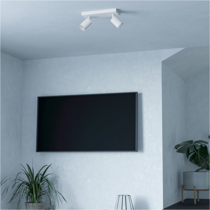 Stylish Modern White Bar Ceiling Spotlight for Indoor Spaces