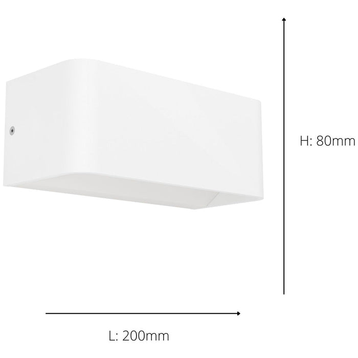 Stylish Modern White Wall Light for Indoor Spaces Perfect Home Illumination
