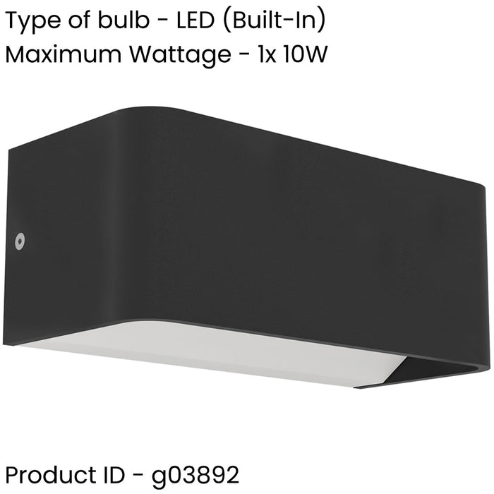 Stylish Modern Black Wall Light for Indoor Home Decor Model 901956