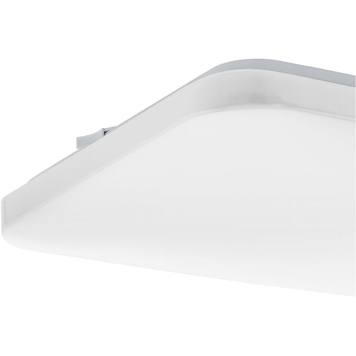 Sleek Modern White LED Ceiling Light for Indoor Home Use Perfect for Bathrooms