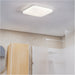Sleek Modern White LED Ceiling Light for Indoor Home Use Perfect for Bathrooms