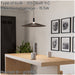 Stylish Modern Black Pendant Ceiling Light for Contemporary Indoor Spaces