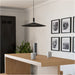 Stylish Modern Black Pendant Ceiling Light for Contemporary Indoor Spaces