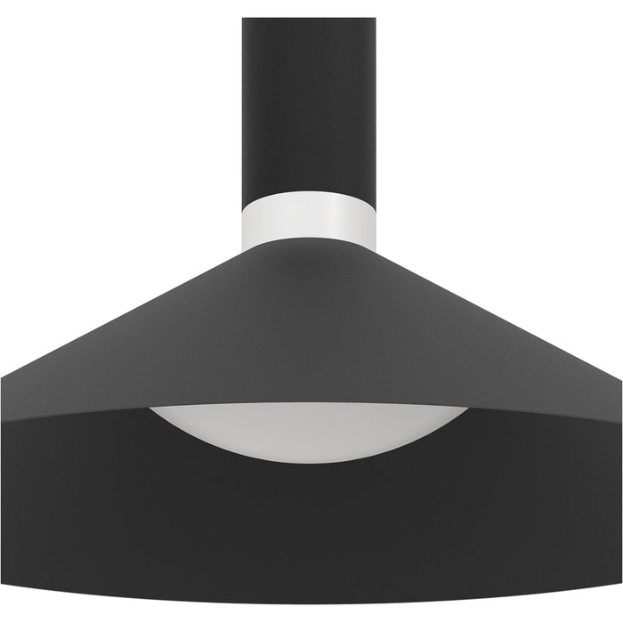Sleek Black Bar Pendant Light Modern Indoor Ceiling Lighting for Home Decor