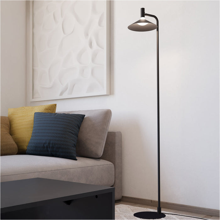 Stylish Modern Black Floor Lamp for Home Elegant Indoor Lighting Solution