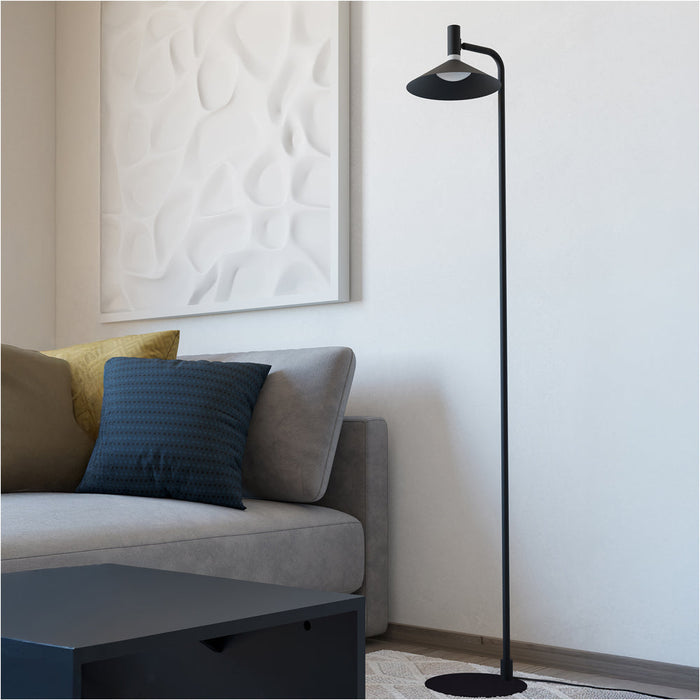 Stylish Modern Black Floor Lamp for Home Elegant Indoor Lighting Solution