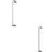 2 PACK Stylish Modern Black Floor Lamp for Home Elegant Indoor Lighting Solution