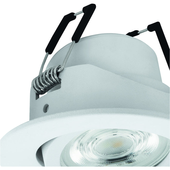 Sleek White Ceiling Spotlight for Contemporary Indoor Lighting