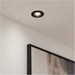 2 PACK Sleek Modern Black Ceiling Spotlight for Indoor Spaces Perfect for Home Lighting