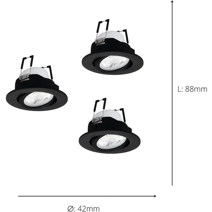 Sleek Modern Black Ceiling Spotlight for Indoor Spaces Perfect for Home Lighting