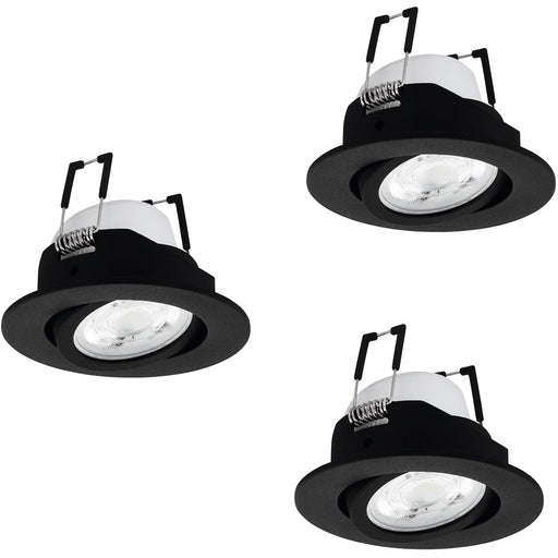 Sleek Modern Black Ceiling Spotlight for Indoor Spaces Perfect for Home Lighting
