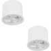 2 PACK Stylish Modern White Ceiling Spotlight for Indoor Home Decor
