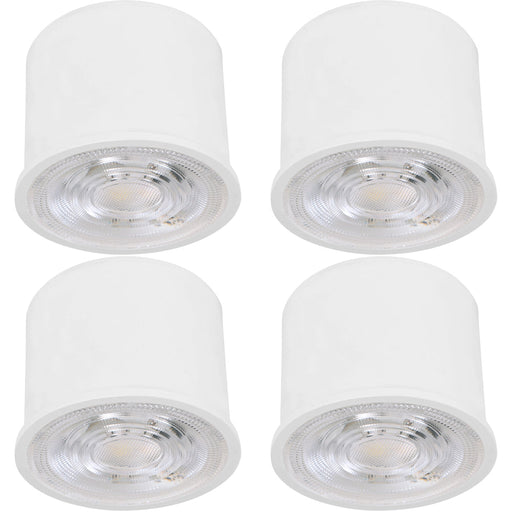 4 PACK Stylish Modern White Ceiling Spotlight for Indoor Home Decor