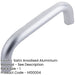 Durable 19mm Shape Aluminium Pull Handle with Satin Anodised Finish Door Handle-1