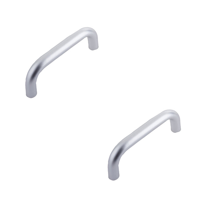 PACK Durable 19mm Shape Aluminium Pull Handle with Satin Anodised Finish Door Handle (1)