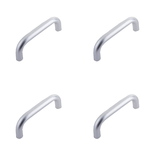 PACK Durable 19mm Shape Aluminium Pull Handle with Satin Anodised Finish Door Handle