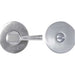 Satin Anodised Aluminium Easy Turn Release Lock 50mm Door Handle