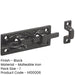 Antique Black Straight Bolts 100mm Classic Hardware Timeless Designs Door Bolt Lock-1