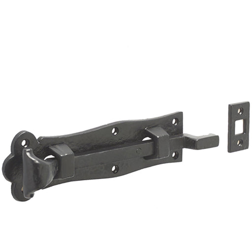 Antique Black Necked Bolts 200mm Perfect Vintage Projects Door Bolt Lock