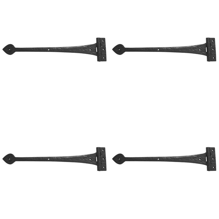 PACK Premium Quality Antique Black Gate Hinge 430mm Durable Design Traditional Gate Door Door Hinges