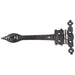 Premium Antique Gate Hinge 230mm Elegant Black Finish Traditional Gate Door Door Hinges