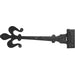 Premium 400mm Antique Black Gate Hinge Classic Doors Traditional Gate Door Door Hinges