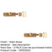 PACK Elegant 100x35mm Satin Brass Architectural Slide Door Bolts Door Bolt Lock (1)-1