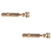 PACK Elegant Architectural Slide Door Bolts Antique Brass 150x35mm Door Bolt Lock (1)