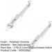 PACK Premium Architectural Door Bolts 300x35mm Polished Chrome Finish Door Bolt Lock (1)-1