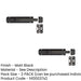 PACK Stylish Architectural Slide Door Bolts Matt Black Finish 150x35mm Door Bolt Lock (1)-1