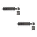 PACK Stylish Architectural Slide Door Bolts Matt Black Finish 150x35mm Door Bolt Lock (1)