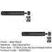 PACK Premium Architectural Slide Door Bolts 200x35mm Elegant Matt Black Finish Door Bolt Lock (1)-1