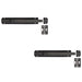 PACK Premium Architectural Slide Door Bolts 200x35mm Elegant Matt Black Finish Door Bolt Lock (1)