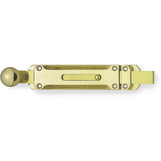 Premium Architectural Door Bolts 500x35mm Polished Brass Enhanced Security Door Bolt Lock