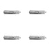 PACK Premium Architectural Slide Bolts Polished Chrome 150x40mm Enhanced Security Door Bolt Lock