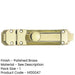 High-Security Contract Door Bolts 116x30mm Polished Brass Door Bolt Lock-1