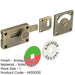 Antique Brass Indicator Lock Enhanced Privacy Sliding Bathroom Toilet Door Bolt-1