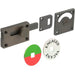 High-Quality Dark Bronze Indicator Lock Privacy Security Sliding Bathroom Toilet Door Bolt