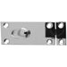 Durable Polished Chrome Bathroom Slide Bolts 63x25mm Enhanced Security Sliding Toilet Door