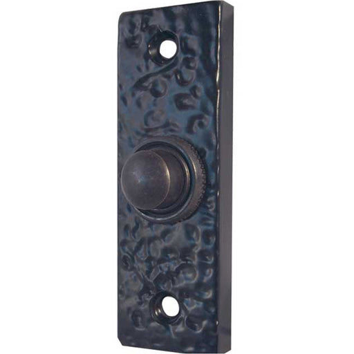 Vintage Black Antique Bell Push Switch 78x26mm Doorbell Cover Plate