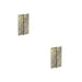 PACK Heavy-Duty Double Phosphor Bronze Washered Hinge Antique Brass 76x50x2.5mm Door Hinges (1)