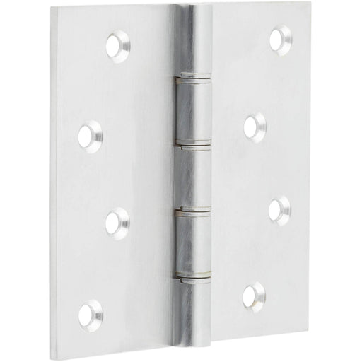 High-Quality Satin Chrome Projection Hinge 102x102x3mm Seamless Functionality Door Hinges