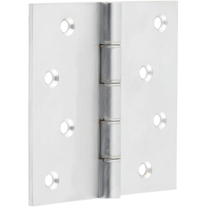 High-Quality Satin Chrome Projection Hinge 102x102x3mm Seamless Functionality Door Hinges