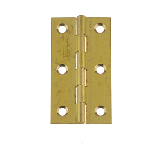 Premium Polished Brass Plain Butt Hinge 63x35x1.5mm Durable Door Hardware Door Hinges
