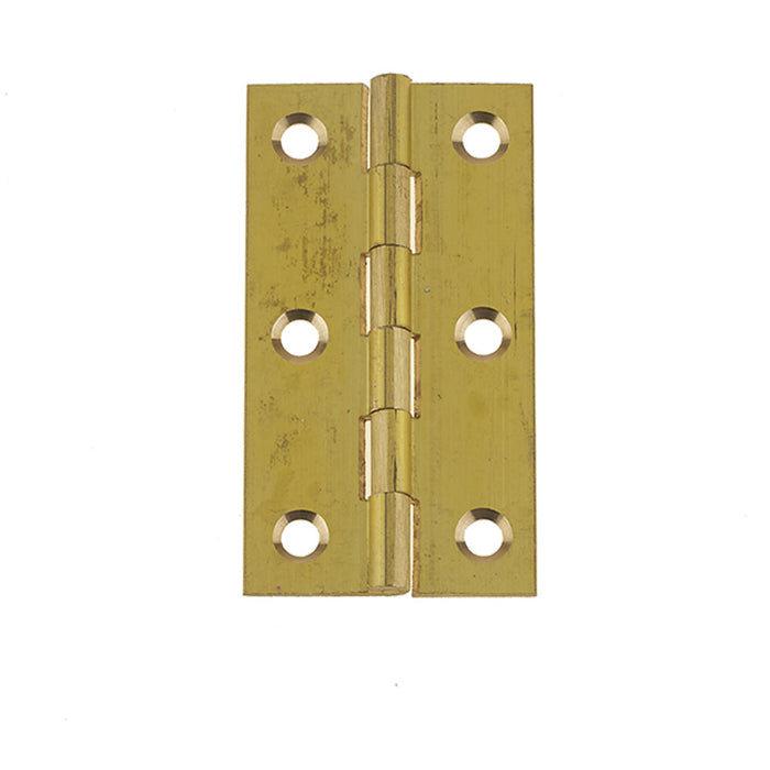 Premium Polished Brass Plain Butt Hinge 63x35x1.5mm Durable Door Hardware Door Hinges