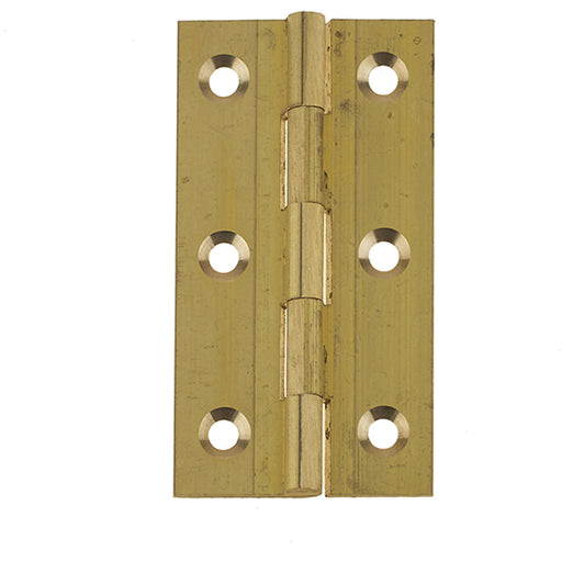 Premium Polished Brass Plain Butt Hinge 76x42x1.5mm Durable Door Hardware Door Hinges